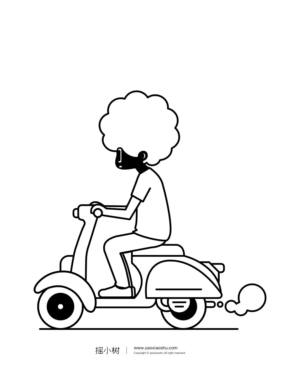 摇小树Vol.01 | 骑摩托